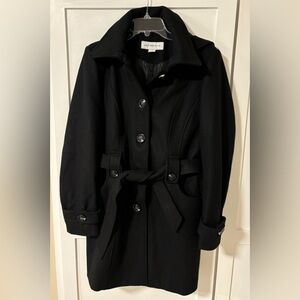 Liz Claiborne Black Pea Coat size Medium
